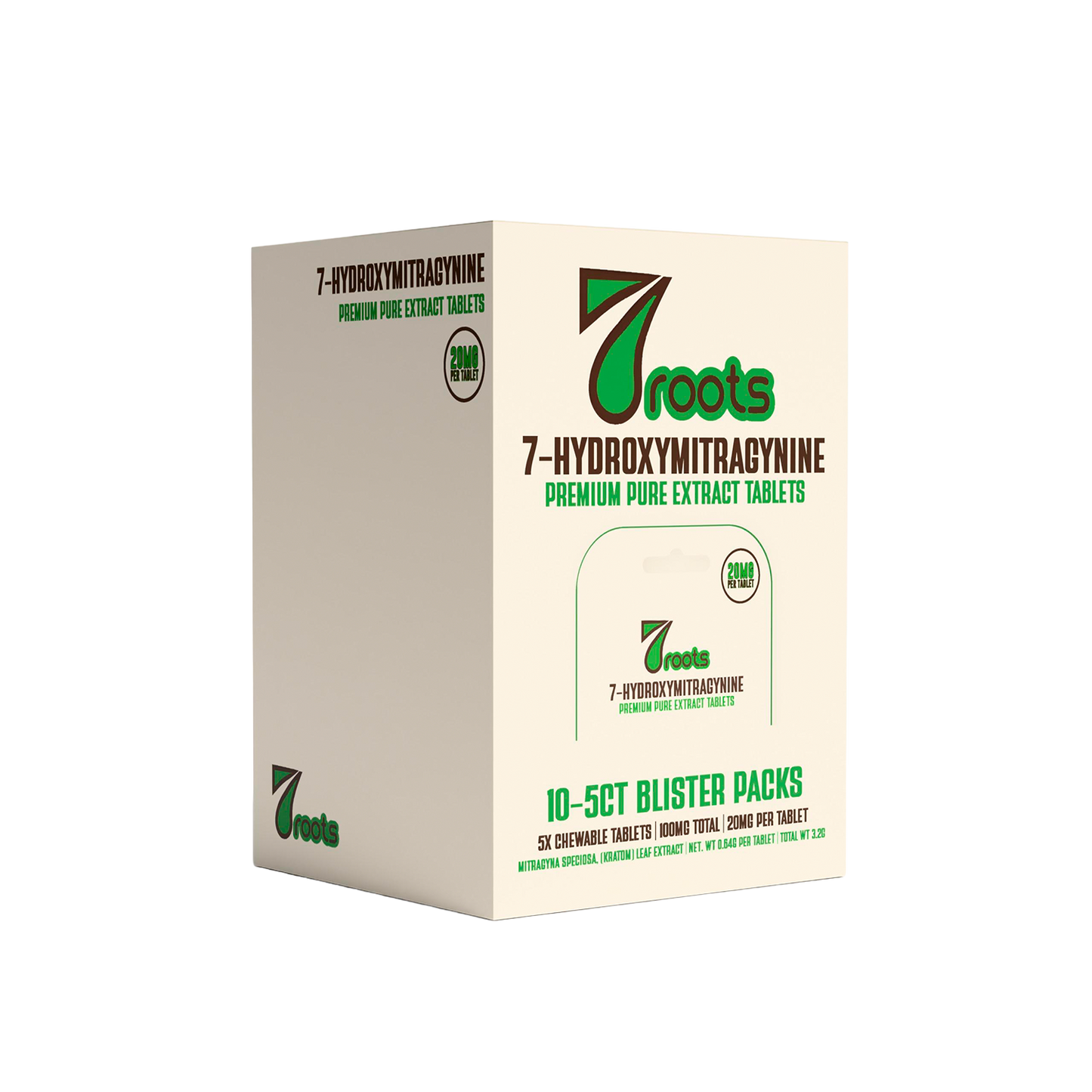 7Roots 20mg 5ct** 10pack